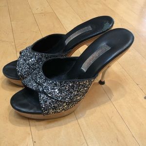 Betsy Johnson sparkly heels